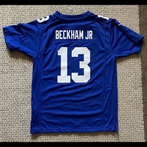 New York Giants Odell Beckham Jr. Jersey Boys XL - Picture 2 of 2